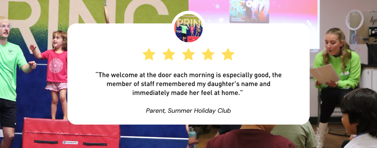 “The welcome at the door each morning is especially good, the member of staff remembered my daughter's name and immediately made her feel at home.”