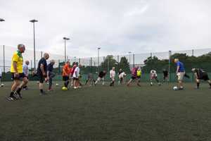 walking football stretches fill